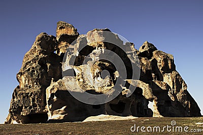 Mystical city Gordion. Stock Photo